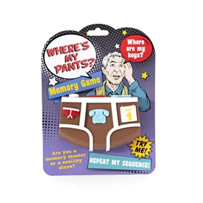 Image of Boxer Gifts Where&#039;s My Pants Rude Retirement Gift For Him Or Her Funny Joke Old Age 40th 50th 60th 70th Birthday Men Women Novelty Man Secret Santa Present