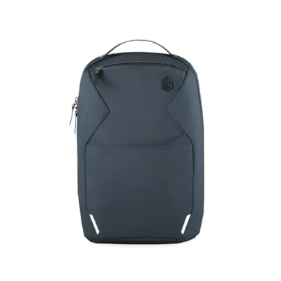Image of STM Myth Laptop Backpack Durable, Stylish, and with Pockets Fits 15 Inch 16 MacBook Pro Protection (Midnight Blue, 28 Litre)