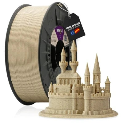 Image of WINKLE HD Texture PLA Filament (Texturized) Sand 3D Printer 2.85mm 1kg Dimensional Accuracy 1 kg Spool
