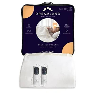 Image of Dreamland Peaceful Dreams Warming Overblanket King Dual