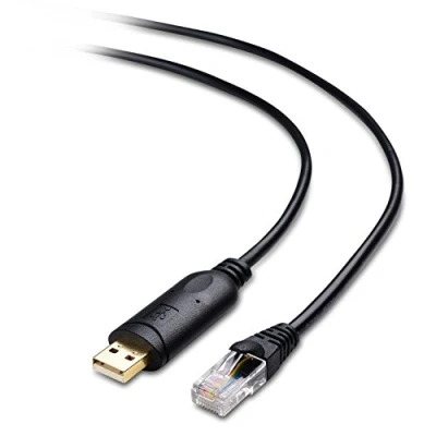Image of Cable Matters USB to RJ45 Serial Console (Compatible with Cisco Cable, Rollover Cable) FTDI 1.8m