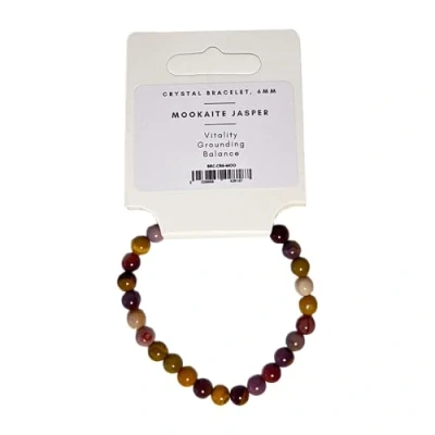 Image of VIE Crystal Bracelet, 6mm, Mookaite Jasper