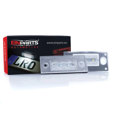 Image of 4H0943021, 4H0943022, 8E0807430A, 8E0943021, 8E0943021B Number Plate Light EINPARTS EP109OE LED AUDI: A3 Hatchback, A4 B5 Avant