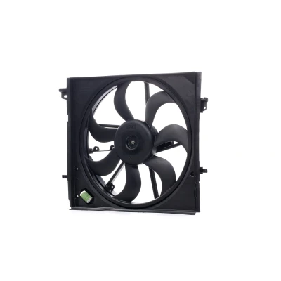 Image of 214814EB0A Cooling Fan VALEO 698582 with holder NISSAN: X Trail, Qashqai 2, RENAULT: Kadjar