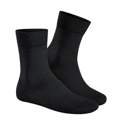 Image of Hudson Men&#039;s Relax Cotton Soft Socks, Black 0005, 47 50