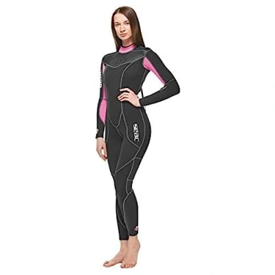 Image of SEAC Women Sense 3mm Wetsuit Black/Pink, XXL
