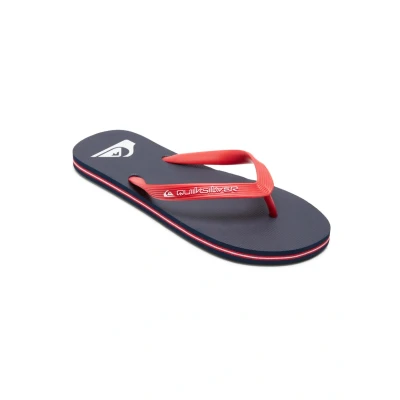Image of Quiksilver Molokai Tbar sandals, Men&#039;s, Size: 10.5, Red 1 Synthetics