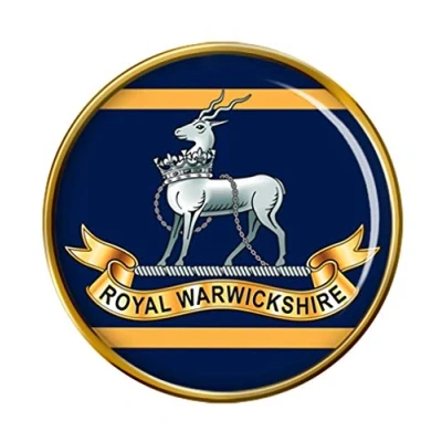Image of Royal Warwickshire Regiment, British Army Pin Badge