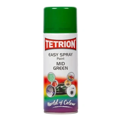 Image of Tetrion Easy Spray Paint, Mid Green, 400 ml