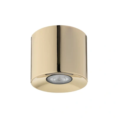 Image of Orion Small Surface Mounted Downlight Gold 1xGU10