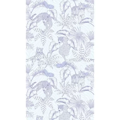 Image of Metropolitan Stories Mural Big Cats &amp; Botanicals 392031