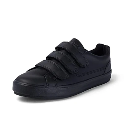 Image of Kickers Unisex Tovni Triple Strap Shoes, Black, 9 UK