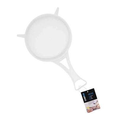 Image of Chef Aid 12cm Strainer with White Plastic Mesh