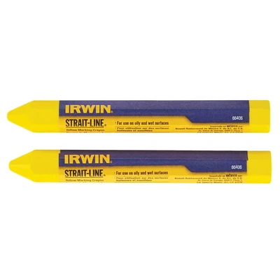 Image of Strait Line 666062 Waterproof Crayon Yellow