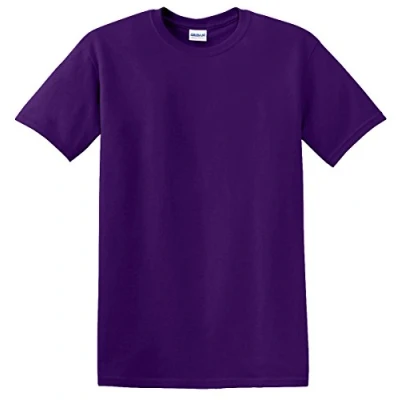 Image of Gildan Mens Heavy Cotton Short Sleeve T Shirt (M) (Purple)