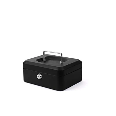 Image of PAVO 8011834 8 inch Cash Box Black
