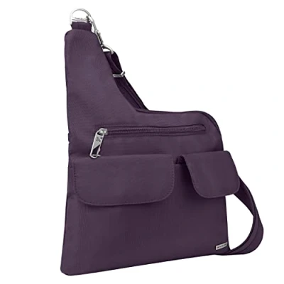 Image of Travelon Unisex Adult (Luggage Anti Theft Classic Crossbody Bag, Purple, One Size, Bag