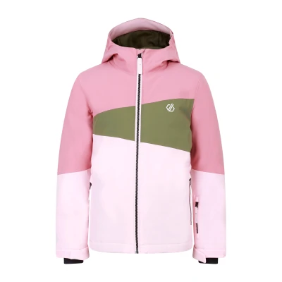 Image of Dare 2b Kids Water repellent Steazy II Ski Jacket Dusty Rose Green, Size: 15 16 Years