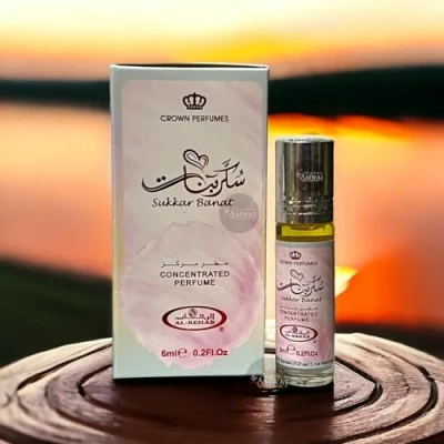Image of Sukkar Banat 6ml Roll On Perfume an incredibly fresh &amp; irresistible fragrance for women Hafsa Arabian Fragrances Ltd