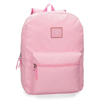 Image of Pepe Jeans Cross Backpack Adaptable to Trolley Pink 32x44x15 cms Polyester 0 21.12L
