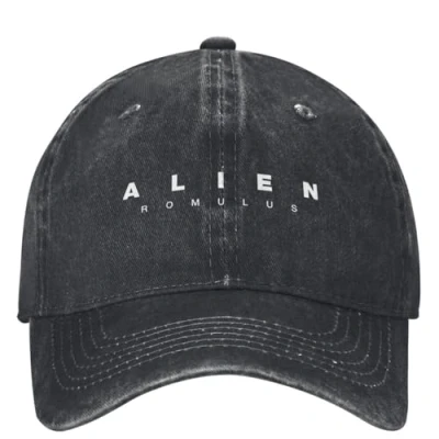 Image of Men Women Alien Romulus Baseball Caps Vintage Distressed Cotton Dad Hat Adjustable Gift