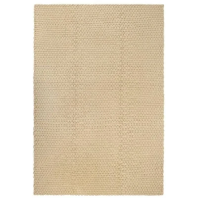 Image of vidaXL Rug Rectangular Natural 160x230 cm Cotton