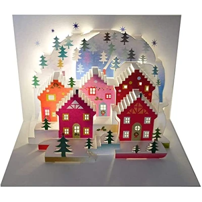Image of Forever POP94 Handmade Pop Up Christmas Card