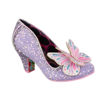 Image of Irregular Choice Madam Mariposa PU Lavender 38