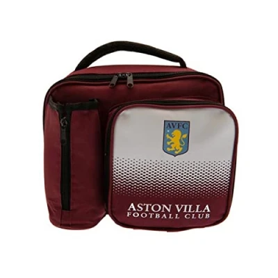 Image of Aston Villa FC Fade Lunch Bag (One Size) (Maroon/White)