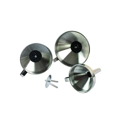 Image of Laser 7099 Stainless Steel Funnel Set 3pc