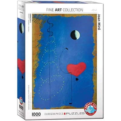 Image of Eurographics 6000 0854 Dancer II by Joan Miró Miro Puzzle, Various, 48 x 68 cm