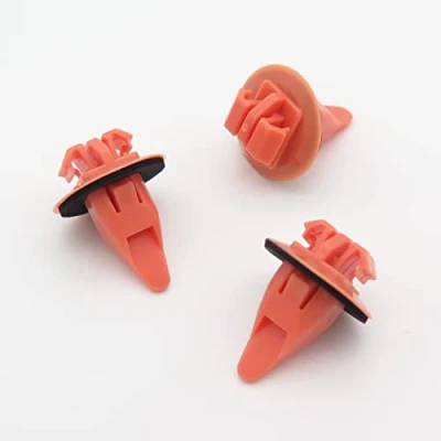 Image of 10x Side Moulding &amp; Wheel Arch Flare Plastic Trim Clips (75397 35010, 7539735010, 75395 35070, 7539535070)