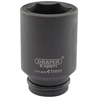 Image of Draper Expert HI TORQ� 6 Point Deep Impact Socket, 3/4&quot; Sq. Dr., 41mm