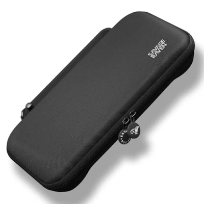 Image of Savage Raven by Skull &amp; Co. Every Day Slim Carrying Case for Nintendo Switch 2: Portable Hard Shell Protective Travel Case, Gaming Console Protection Accessories, Storage, Black