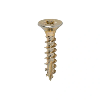 Image of TIMCO Classic Multi Purpose Screws PZ Double Countersunk 5.0 x 25 Gold Box of 200