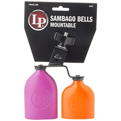 Image of LP Latin Percussion Cowbell Double Sambago Mountable LP617