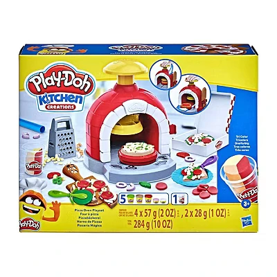 Image of Play Doh Kitchen Creations Pizza Oven Playset