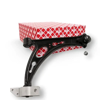 Image of 1K0407152AC, 1K0407152ACS1, 1K0407152M, 1K0407152MS1 Suspension arm FEBI BILSTEIN 37182 VOLKSWAGEN: Caddy 3, GOLF 5, 6, AUDI: A3 Sportback
