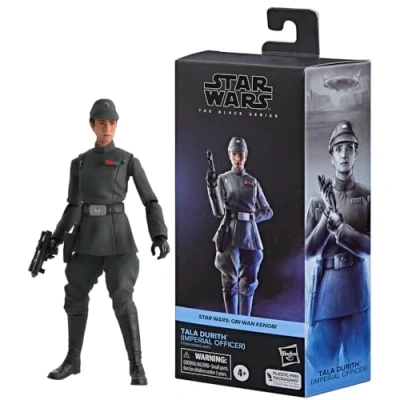 Image of Star Wars Hasbro The Black Series Tala (Imperial Officer), Obi Wan Kenobi 6 Inch Action Figures (F7096)