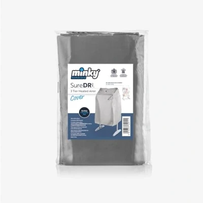 Image of Minky SureDri 3 Tier Heated Airer Cover, Clothes Retains Heat For Faster Drying, Air Vents Circulation 100% Polyester, Cover Only