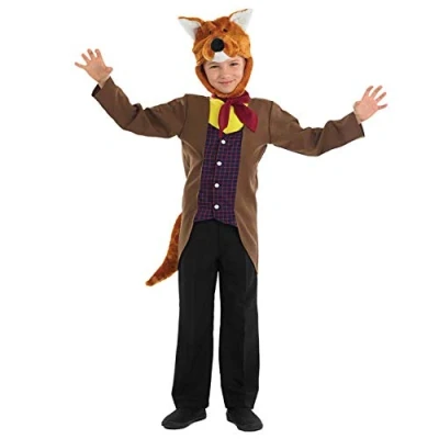 Image of Fun Shack Boys World Book Day Costumes for Boys, Fox Kids, Kids Costume, Costume Large