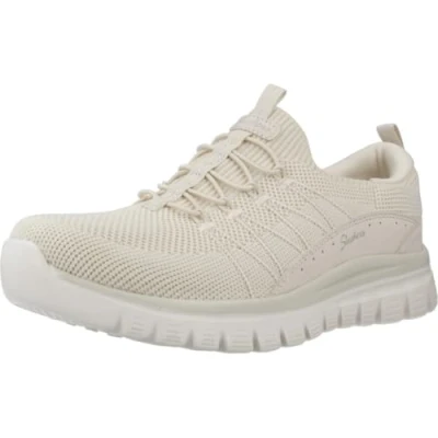 Image of Skechers GRACEFUL PICTURE PERFECT women&#039;s Shoes (Trainers) in Beige