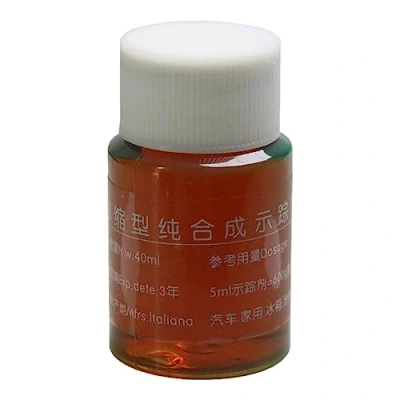 Image of Teksome AC Leak Detector 40ml Engine Coolant Detection Dye UV Detector, Tracer for Oil Detection, Hoses, Automotive