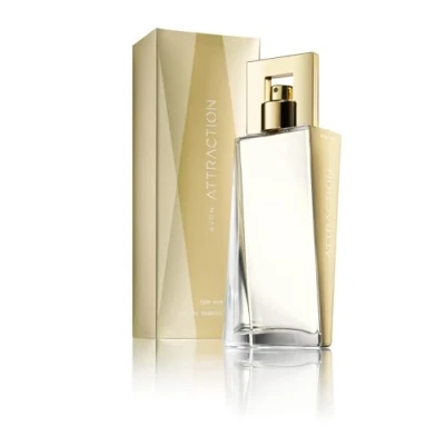 Image of Avon Attraction Eau de Parfum Spray 50ml Fruity and Musk Blend Aphrodisiac in a Bottle Long Lasting Scent Cruelty Free