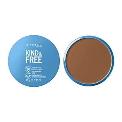 Image of Rimmel Kind + Free Natural Finish Pressed Powder, Deep 050