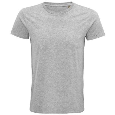 Image of SOLS Unisex Adult Pioneer Organic T Shirt (Grey Marl) Size X Small
