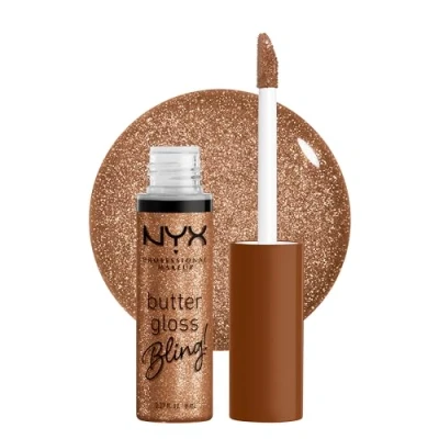 Image of NYX Professional Makeup Butter Gloss Bling Lip 8ml pay me in gold