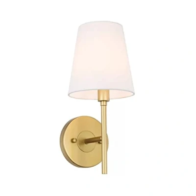 Image of Wall Lights Battery Operated Sconce Set Of 2，not Hardwired Fixture,Battery Powered With Remote Dimmable Light Bulb,Easy To Install Not Wires,for Bedroom, Lounge, Farmhouse ( Color : D )