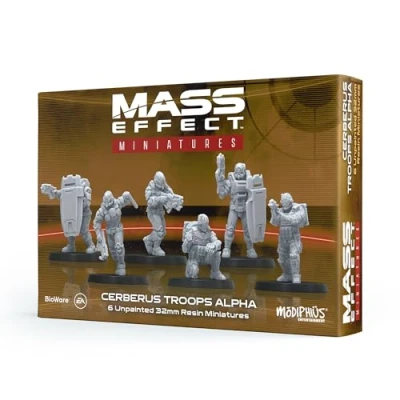 Image of Modiphius Mass Effect Miniatures Cerberus Troops Alpha Board Game Accessory
