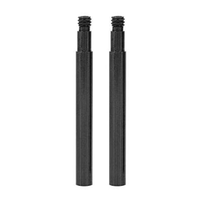 Image of Bnineteenteam Bike Valve Extender, 2 Pcs 60mm Aluminum Alloy Bicycle Presta Extender Inner Tyre Valves Extension(black) Bicycles and spare parts